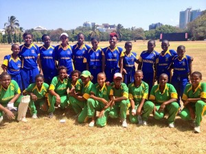 The Tanzanian women’s cricket team (BBC) 